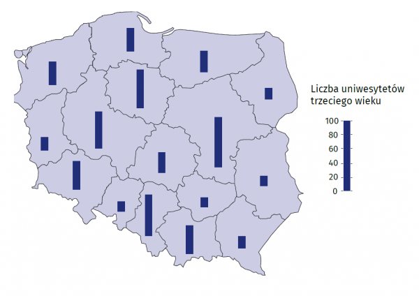 Uniwersytety Trzeciego Wieku W Polsce – Portal Statystyczny