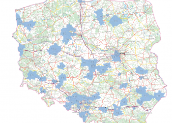 Mapa aktualnego stanu zakażeń koronawirusem w powiatach [AKTUALIZACJA]