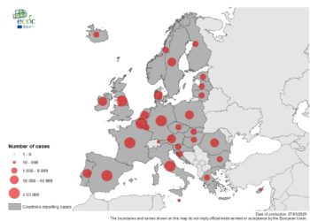Pandemia koronawirusa w Europie – najnowsze statystyki dla Europy