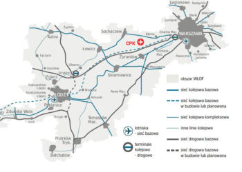 Centralny Port Komunikacyjny w liczbach i na mapach