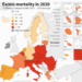 Nadmierna śmiertelność w 2020 r. – jesienią w Polsce była najwyższa w UE