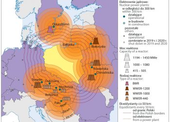 Elektrownie jądrowe wokół Polski. Energetyka jądrowa w liczbach
