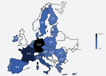 Stara UE nadal dominuje pod względem udziału w unijnym PKB