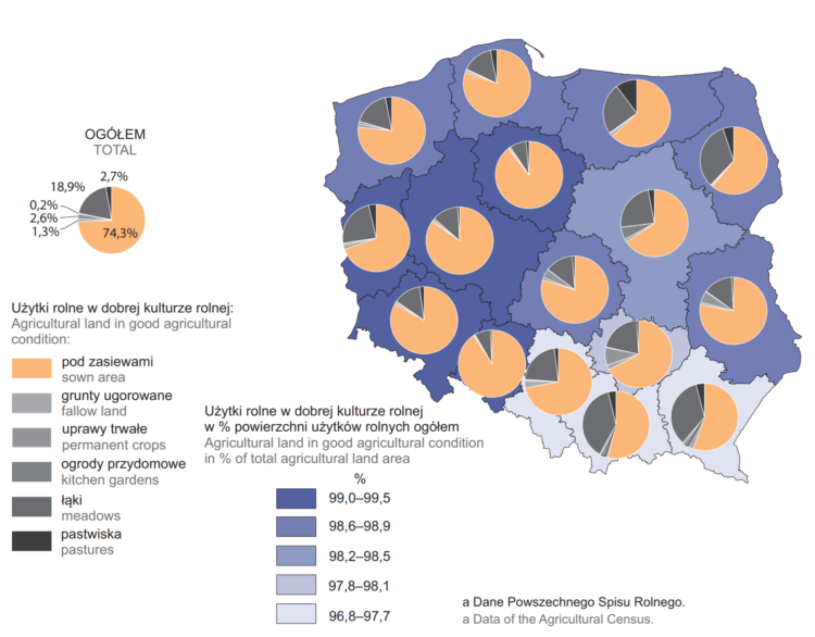Regiony Rolnicze W Polsce Polskie rolnictwo i wieś w liczbach [WYKRESY, MAPY] – Portal Statystyczny